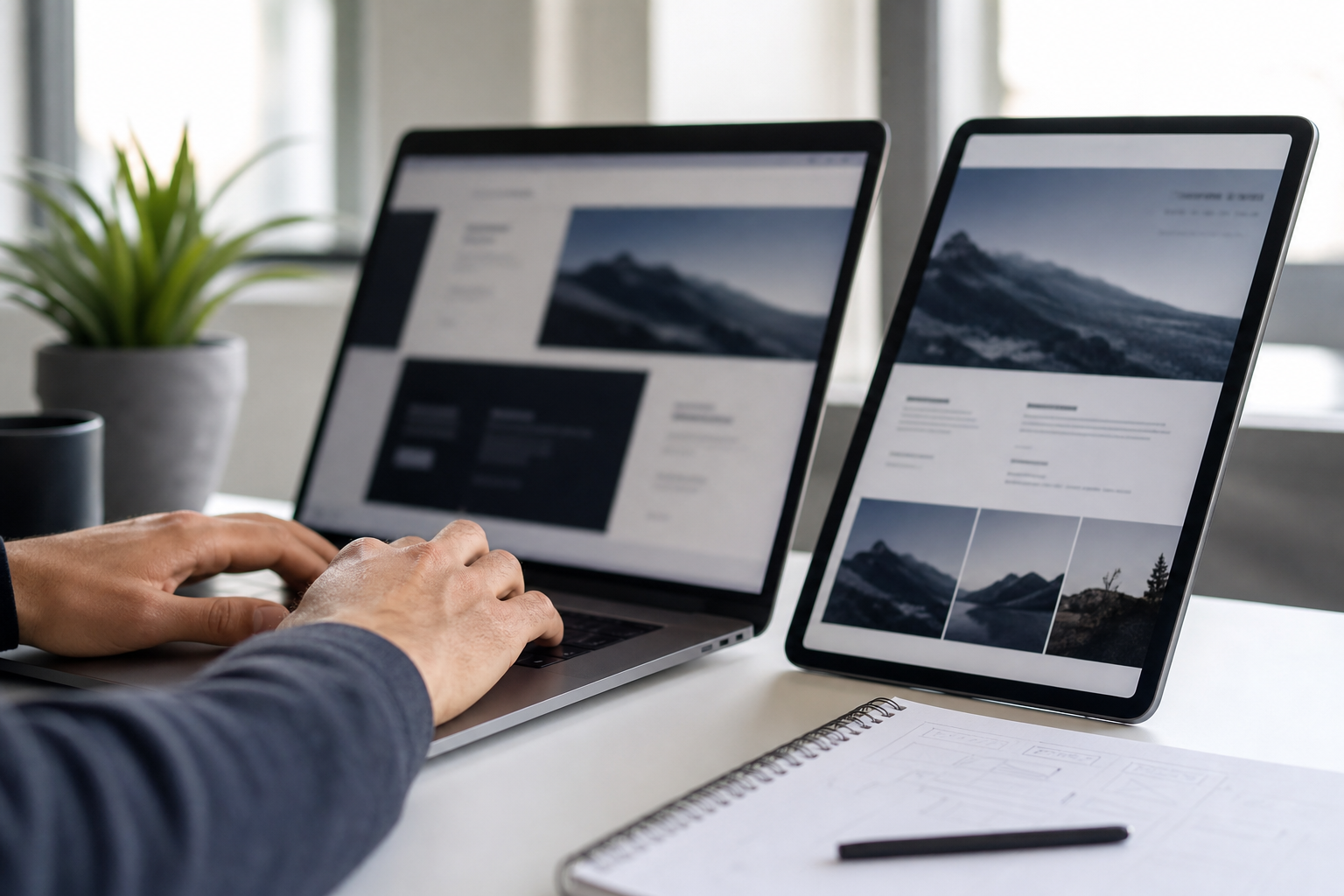 Senin yönettiğin web sitesi